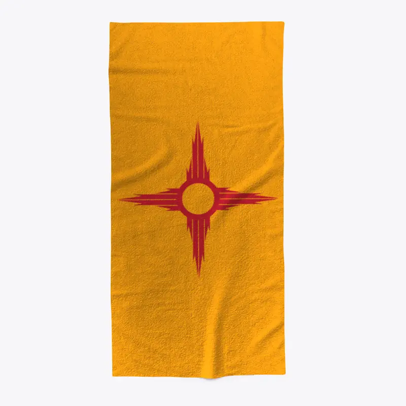 Spiked Zia Symbol Print